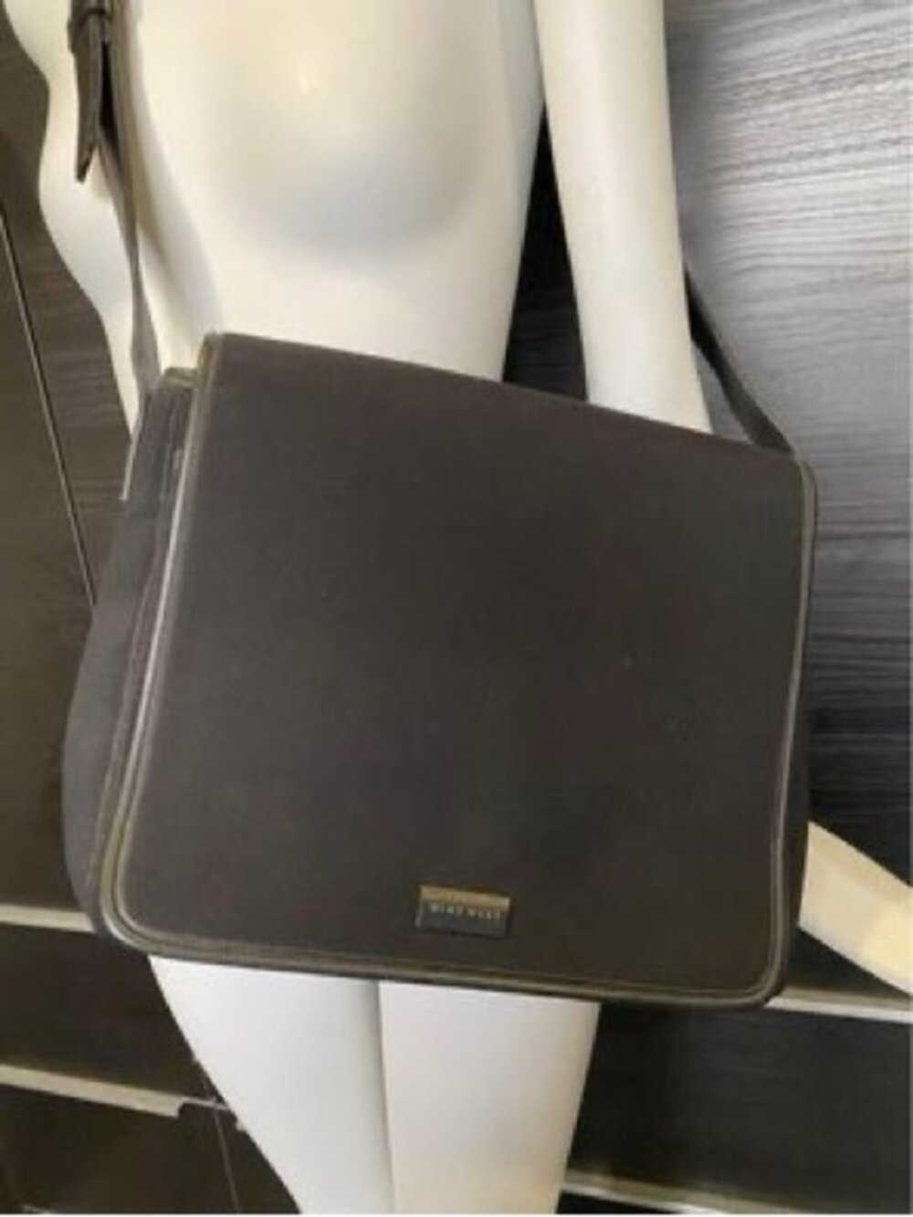 Nine West Black Crossbody Messenger Bag - 11" x 11' x 3"